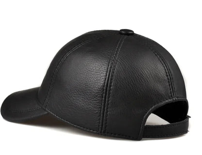 HeritageShear Leather Baseball Cap