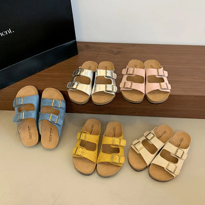 Piper Double Buckle Clogs