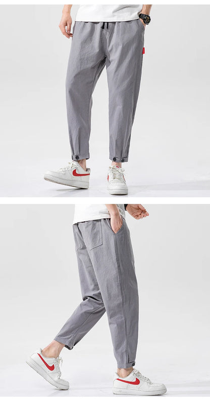 Theo Slim Fit Cotton Pants