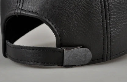 HeritageShear Leather Baseball Cap