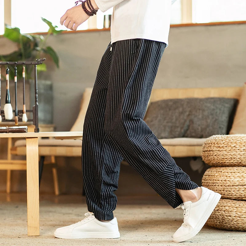 KYOTO LINEN 2.0  CROPPED PANTS