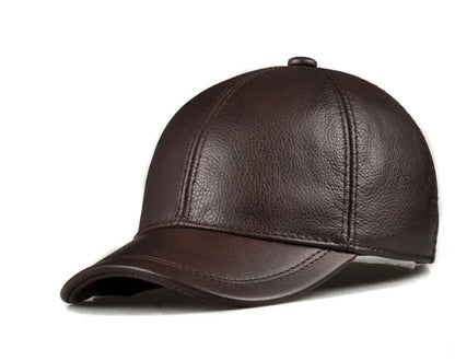 HeritageShear Leather Baseball Cap