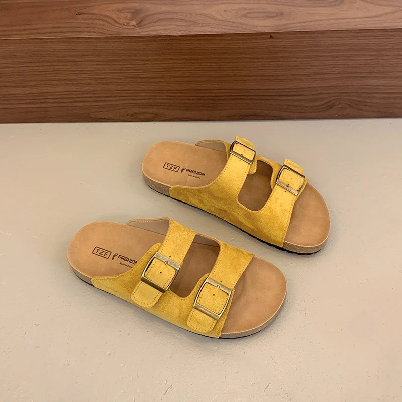 Piper Double Buckle Clogs