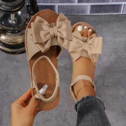 Suri Bow Tie Summer Sandals