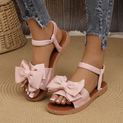 Suri Bow Tie Summer Sandals