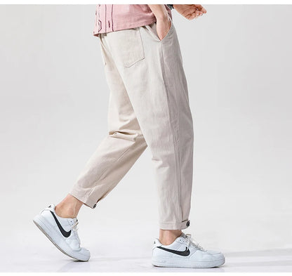 Theo Slim Fit Cotton Pants