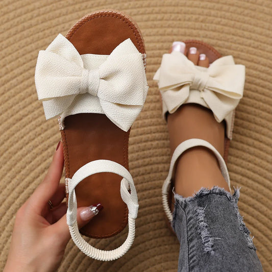 Suri Bow Tie Summer Sandals