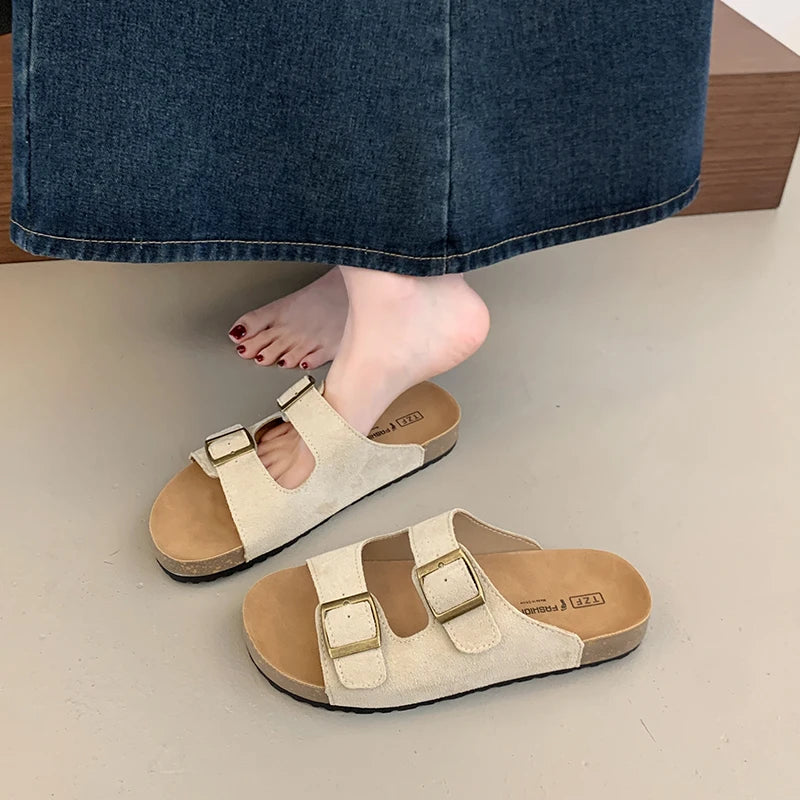 Piper Double Buckle Clogs