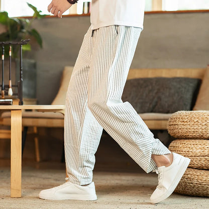 KYOTO LINEN 2.0  CROPPED PANTS