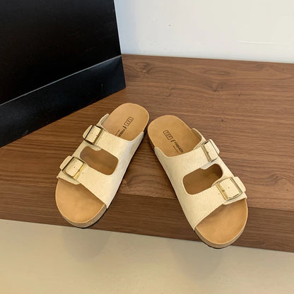 Piper Double Buckle Clogs