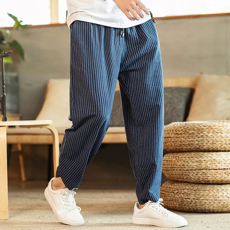 KYOTO LINEN 2.0  CROPPED PANTS