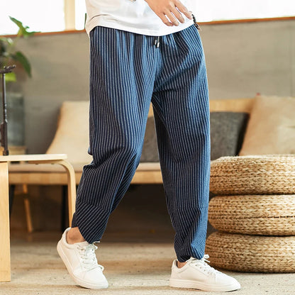 KYOTO LINEN 2.0  CROPPED PANTS