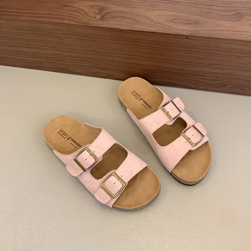 Piper Double Buckle Clogs