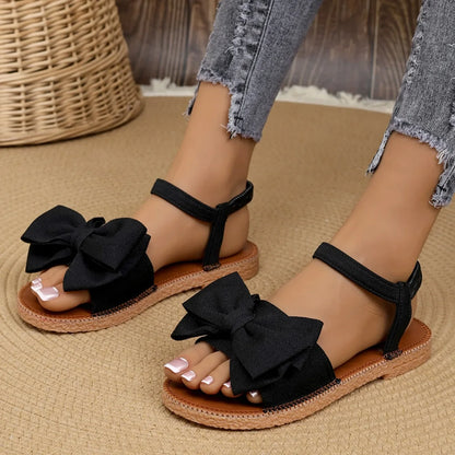 Suri Bow Tie Summer Sandals