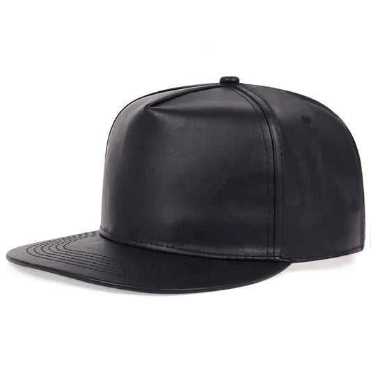 MetroFlex Leather Snapback