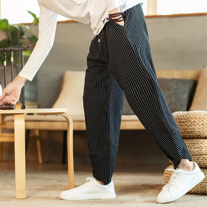 KYOTO LINEN 2.0  CROPPED PANTS