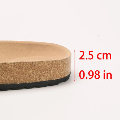 Lila Open-Toe Slip-On Sandals