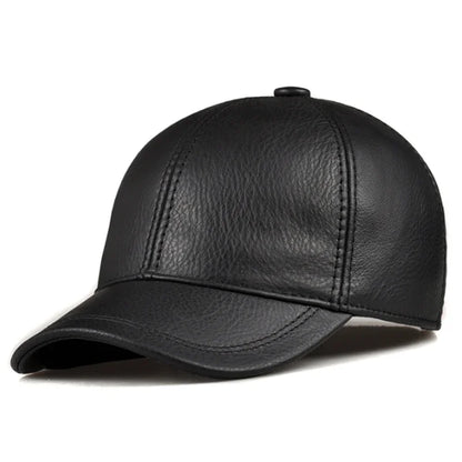 HeritageShear Leather Baseball Cap