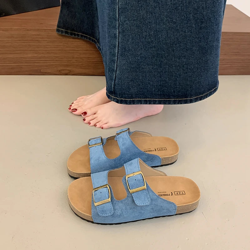 Piper Double Buckle Clogs