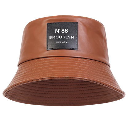 Brooklyn Leather Bucket Hat