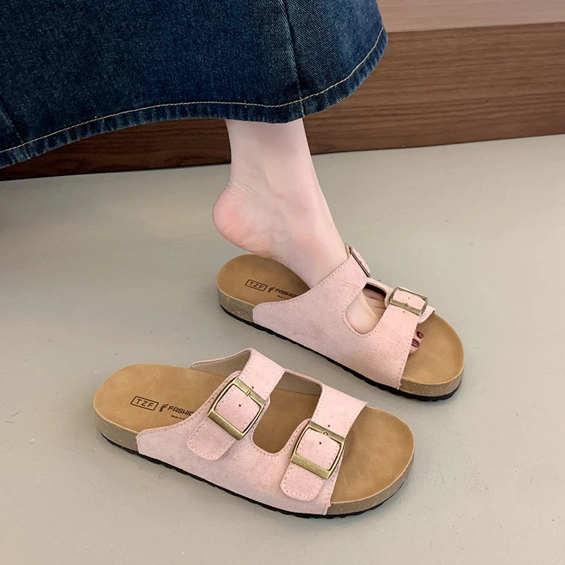 Piper Double Buckle Clogs